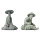 thumbnail image 1 of 2Pcs Fishing Elder Shape Adornment Creative Landscaping Prop DIY Garden Decor, 1 of 3