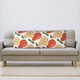 Body Pillow Cover Cute Red Pear Green Leaves Soft Body Pillow