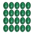 thumbnail image 2 of Harhinhe 20 cuentas de joyería de cabujón con piedras preciosas de malaquita en forma de huevo, 18x13mm para regalos de aniversarios de cumpleaños de Navidad, 2 of 7