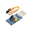 thumbnail image 3 of 2X CH341T Two-In-One Module USB to IIC UART USB to TTL Single-Chip Serial Port Downloader, 3 of 7