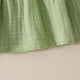 thumbnail image 5 of Conjunto de camiseta sin mangas con cuello redondo para niña, pantalón con tirantes bordados y lazo de San Pablo, conjunto informal de verano de dos piezas, pantalones para niña, conjunto de poliéster, 5 of 7