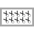 thumbnail image 1 of #5 Nylon Coil Separating YKK Lightweight Black Jacket Zippers - 10 Zippers Per Pack - Made in The United States - Choose Your Length, 1 of 1