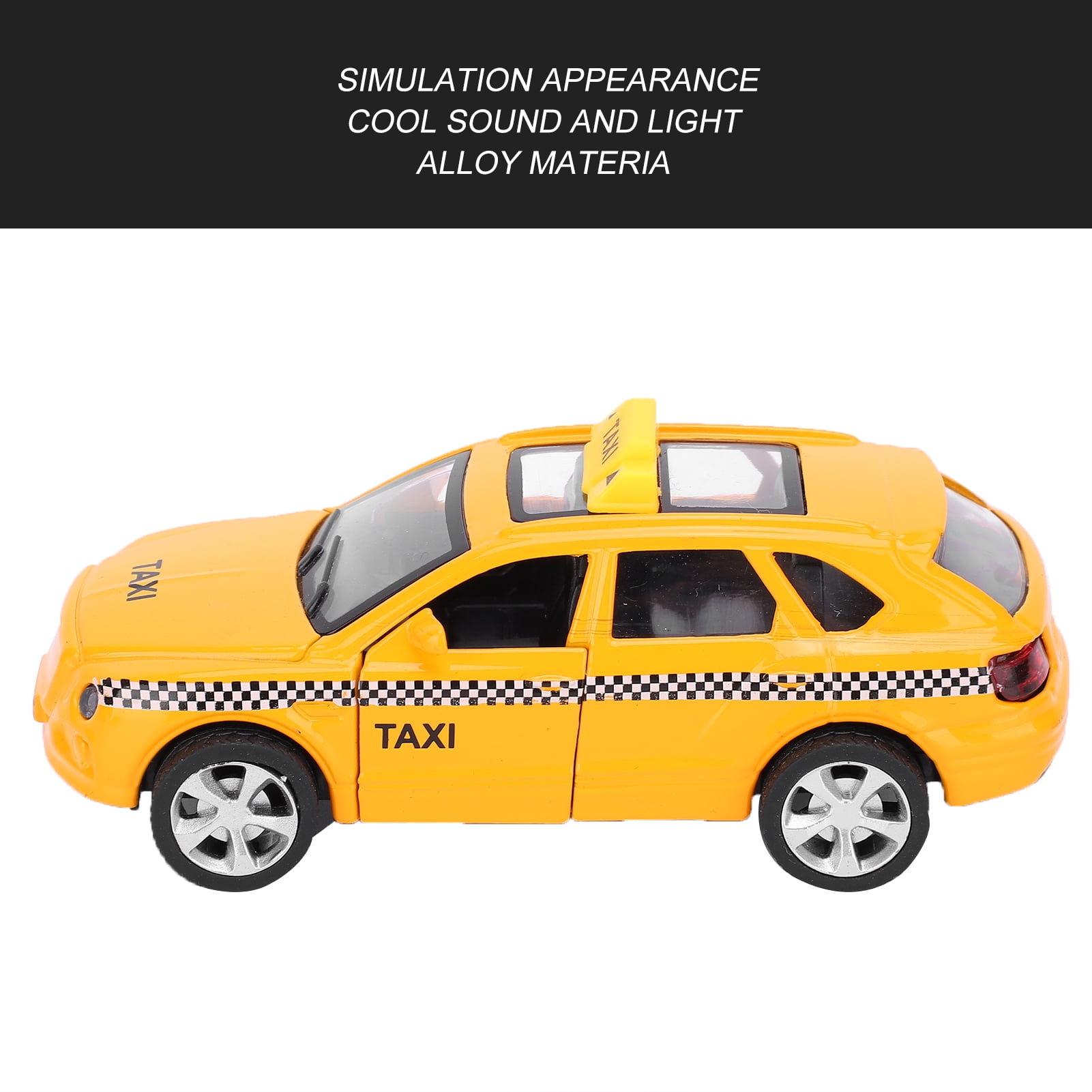 ミニカー Kiddie Car 1949y GILLHAM TAXI #57 Taxi Car Toy for Kids, Yellow Cab New York City Taxi Cab Toy