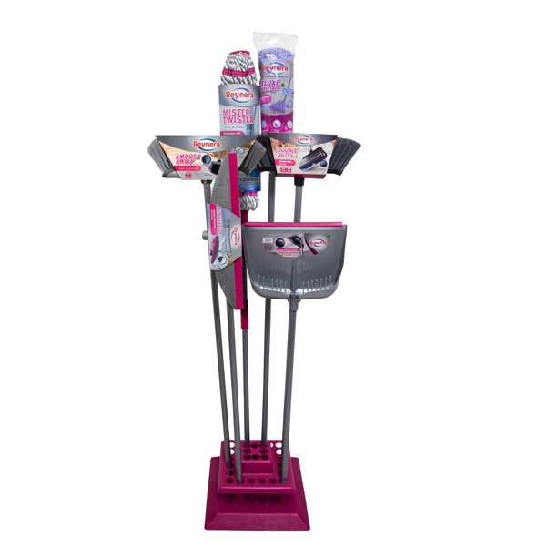 RACK ORGANIZADOR CON SOLUCIONES DE LIMPIEZA REYNERA Reynera 7-0-5034 ...