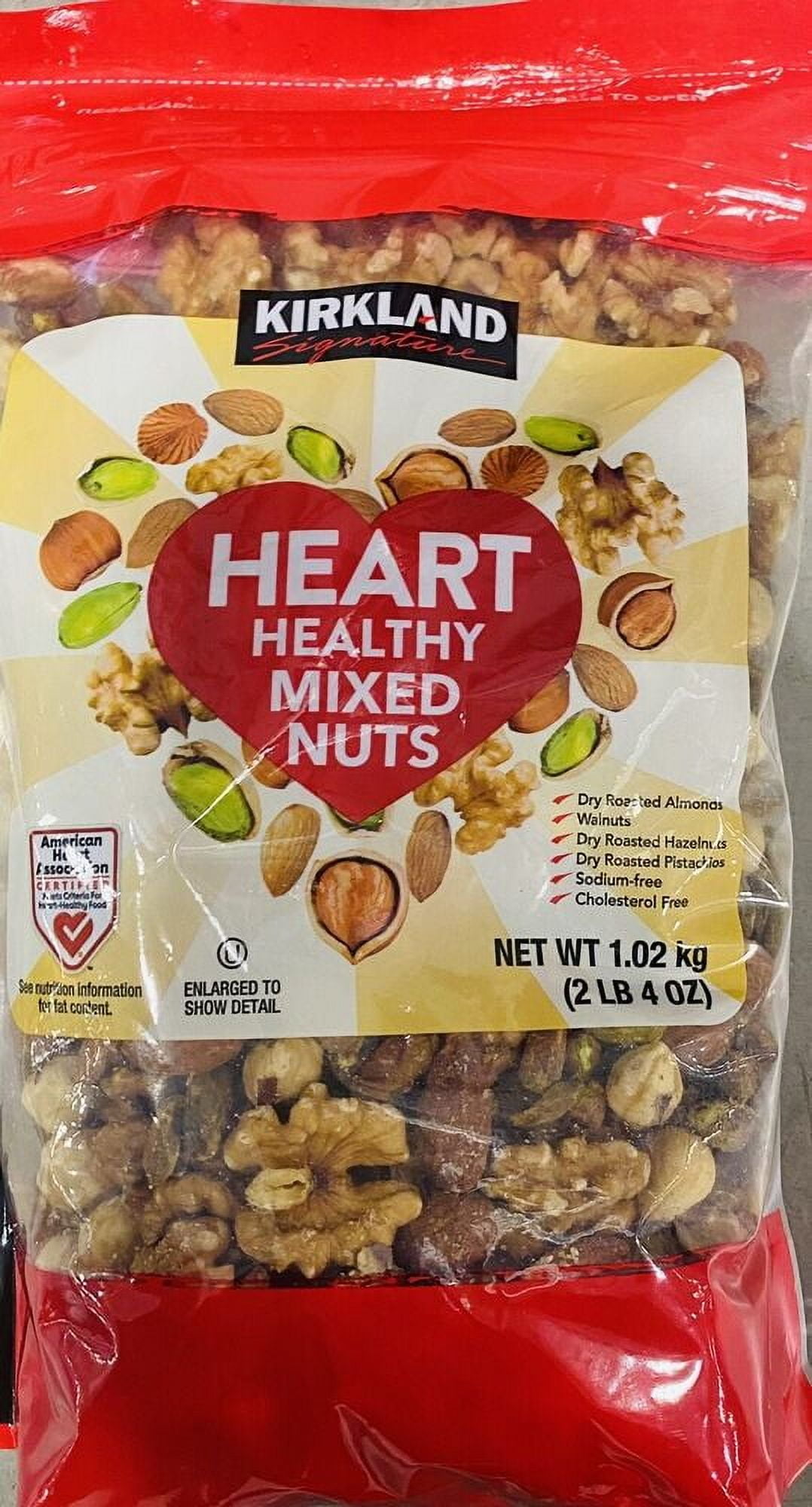 2x Signature HEART HEALTHY MIXED NUTS 36 oz Bag - 2 PACK