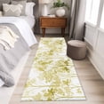 thumbnail image 4 of Runner Rug 2 x 6 Ft, Watercolor Forest Green Washable Non-Slip Floor Mat for Kitchen Hallway/Entryway, Abstract Art Modern Trees Long Kitchen Runner Area Rugs for Living Room, Low-Profile, 4 of 8