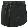 thumbnail image 2 of Women's Concepts Sport Charcoal Boston Bruins Volley Fleece Shorts, 2 of 3