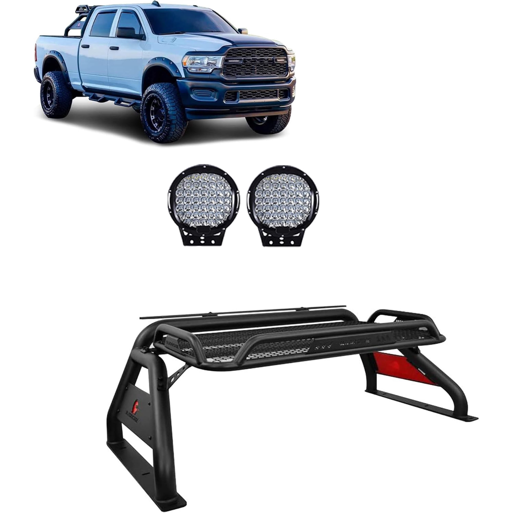 Black Horse RBBA1BPL69B Atlas Roll Bar Kit