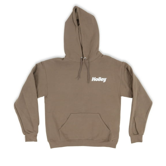 Holley 10431-LGHOL Hooded Sweatshirt - Fleece - Adult Large - Safari - Each