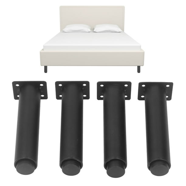 Patas De Soporte De Cama, Patas De Muebles Ajustables De Metal Con Base Más Gruesa, Acero Fácil De Instalar Para Apartamento