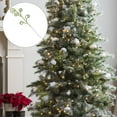 thumbnail image 2 of 10 Pcs Christmas 12" Artificial Glitter Candy Stems Ornaments Curly Sprays Picks Decorative Twigs Sticks for Xmas Tree Wreath DIY Crafts Vase Filler Home, 2 of 9