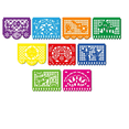 thumbnail image 2 of Banderines de Papel Picado para Día de Muertos, Fiesta Mexicana, Cumpleaños y Cinco de Mayo, Decoración para Fiestas, 2 of 6