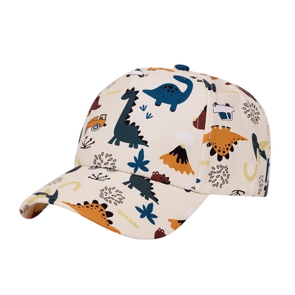 IVEYRTF Kids Baseball Hat Embroidered UV Protection Print Hats Soft Top Adjustable Sun Hat for Toddlers 2-6 Years
