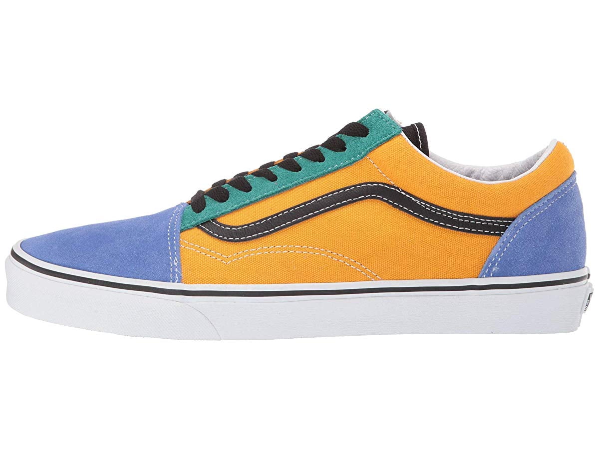 vans old skool cadmium yellow tidepool