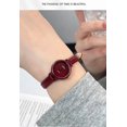 thumbnail image 2 of Fashion Women's Watch Small Face Watches Analog Quartz Wristwatch for Ladies Birthday Gift with Leather Band, 2 of 6