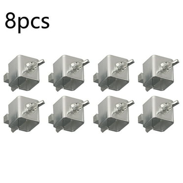 8 Pcs Pinces de Soudure pour Fesses Localisateur de Métal en Feuille Clip de Positionnement Réglable