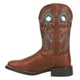 thumbnail image 3 of Justin Men's Brandy Bowline Cowhide Leather Western Boot Broad Square Toe - SE7522 9.5 EE  US, 3 of 5
