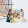 thumbnail image 2 of Universal 8 Inch Tablet Case, Dteck Portable Protective Folio Stand Case for 7.5 -8.5 Inch Tablet, Cute Pattern Kids Case for Samsung Tab A 8.0/Fire HD 8/iPad mini/Lenovo M8/All 8 inch Tablet,Bunny, 2 of 5