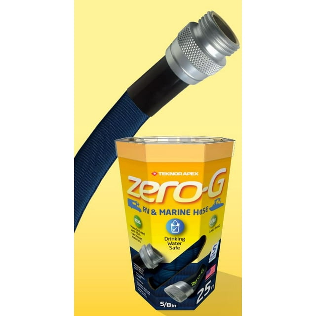 Teknor Apex Company 4006-25 Zero-G RV/Marine Hose - 1/2" x 25', Blue