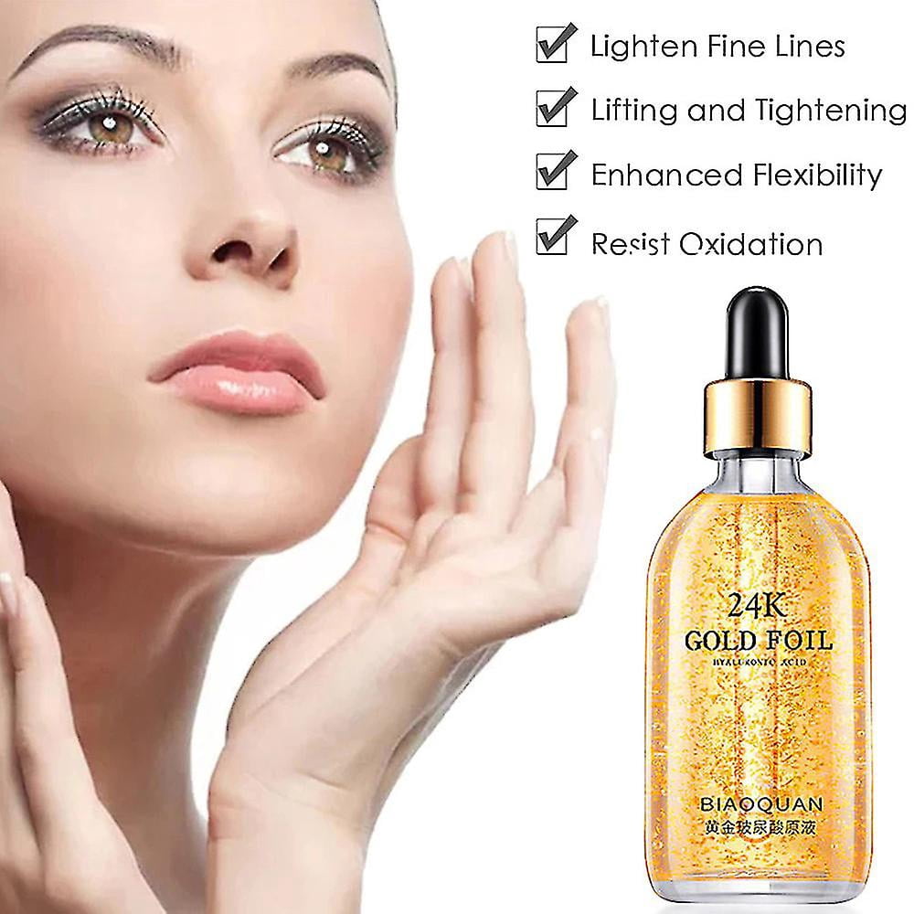 24k Gold Serum Hyaluronic Acid Serum Gold Nicotinamide Liquid Skin