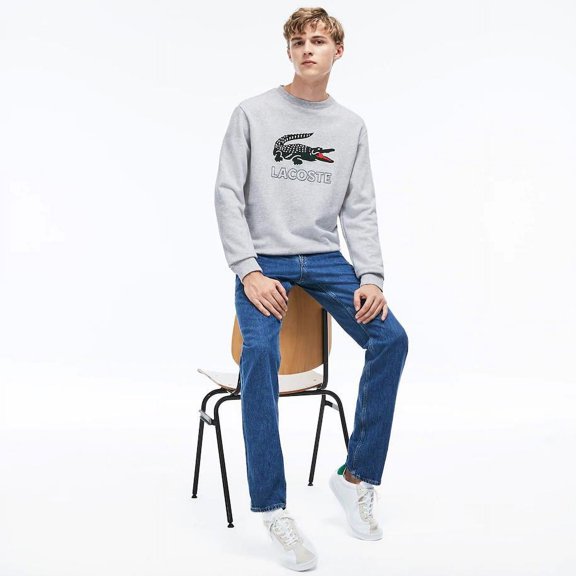 LACOSTE MEN'S SWEATSHIRT SH6382-51-CCA Size: M