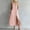 *Pink, variant on ClodeEU Women's Summer Sleeveless Round Neck Button Down Split Midi Dress, Loose Fit Casual Dress with Pockets Blue,Women's Plus L