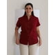 thumbnail image 2 of Guayabera Mujer Manga Corta Vino Barca e Spiggia Guayabera de tela de Lino, cómoda y fresca. Modelo de manga corta para mujer., 2 of 3