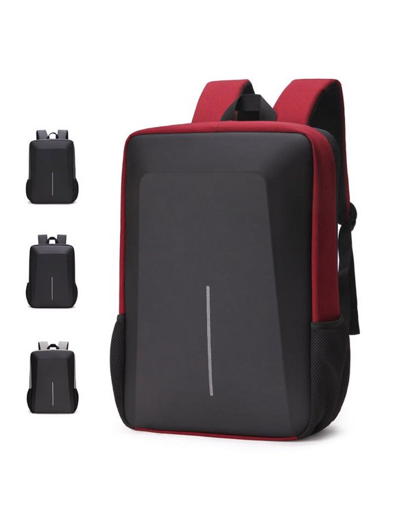 Hard Shell Backpack Waterproof Travel Men,Black
