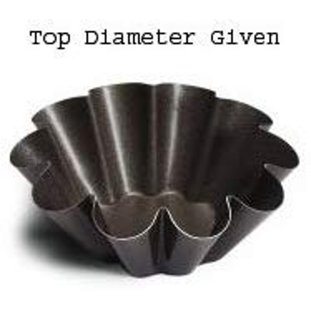 Paderno Brioche Mold Non Stick Tinned Steel 4" (100mm)