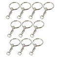 thumbnail image 2 of Cart Key Freeman KEYQC3 Pull Apart Coupler Keychain With 2 Split Rings 3 Pack Unisex Adult Orange Small 599564 2 of 11