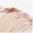 thumbnail image 4 of LYMAYTER M-2XL Women Fashion Bathrobe Summer Cozy Satin Robe Solid Color Kimono Sleepwear with Pocket, 4 of 8