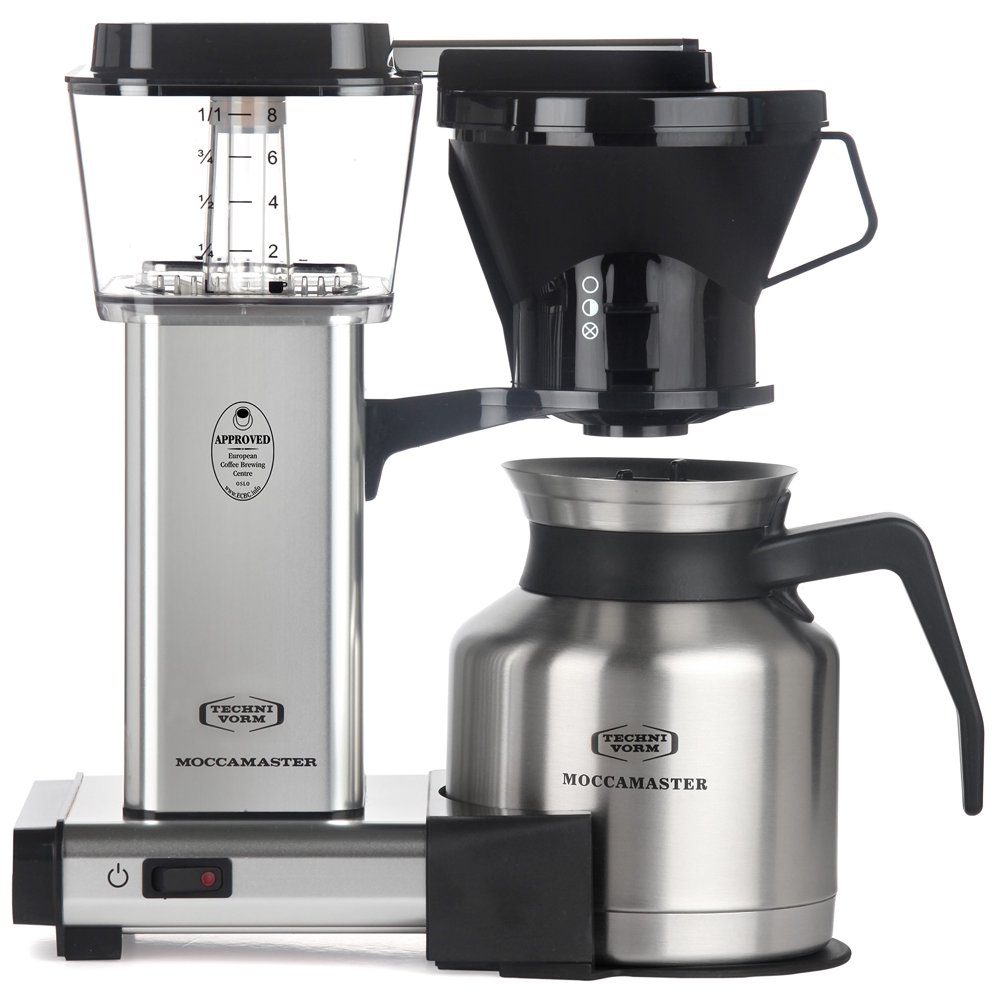 Technivorm Moccamaster KBTS741 Coffee Brewer Polished Silver