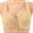 A-Light Yellow31, variant on Daisy Bras For Older Women Front Closure Soft Comfortable Wireless Bra Supportive Seamless Everyday Wear Bralette
