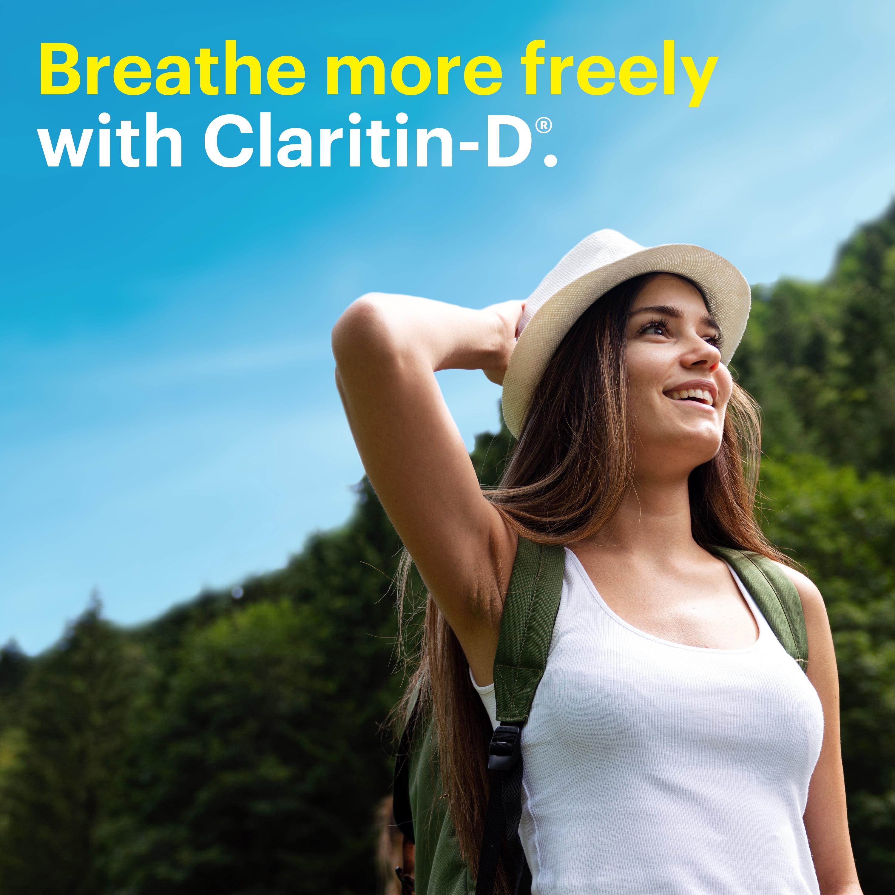 Claritin-D 24 Hour Allergy Medicine, Nasal Congestion & Sinus Pressure Relief Tablets, 10 Count