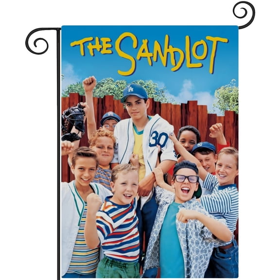 The Sandlot-themed Garden Flag. Perfect gift for fans, friends, and family members, and suitable for outdoor activities, party decorations11''x18''