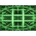 thumbnail image 1 of Ahgly Company Machine Washable Indoor Rectangle Transitional Deep Emerald Green Area Rugs, 2' x 5', 1 of 7