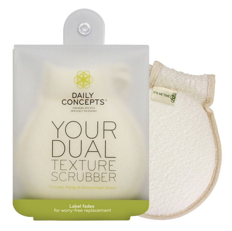 Daily Concepts Your Dual Texture Bath Scrubber