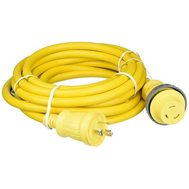 Hubbell Wiring HBL61CM03LED Hubbell HBL61CM03LED 30 Amp 25 Foot Cordset With L.E.D.