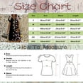 thumbnail image 3 of RATTOYY Leisure Women V Neck Printed Short Sleeved Dress Ladies Relaxed Fit Dresses, 3 of 5