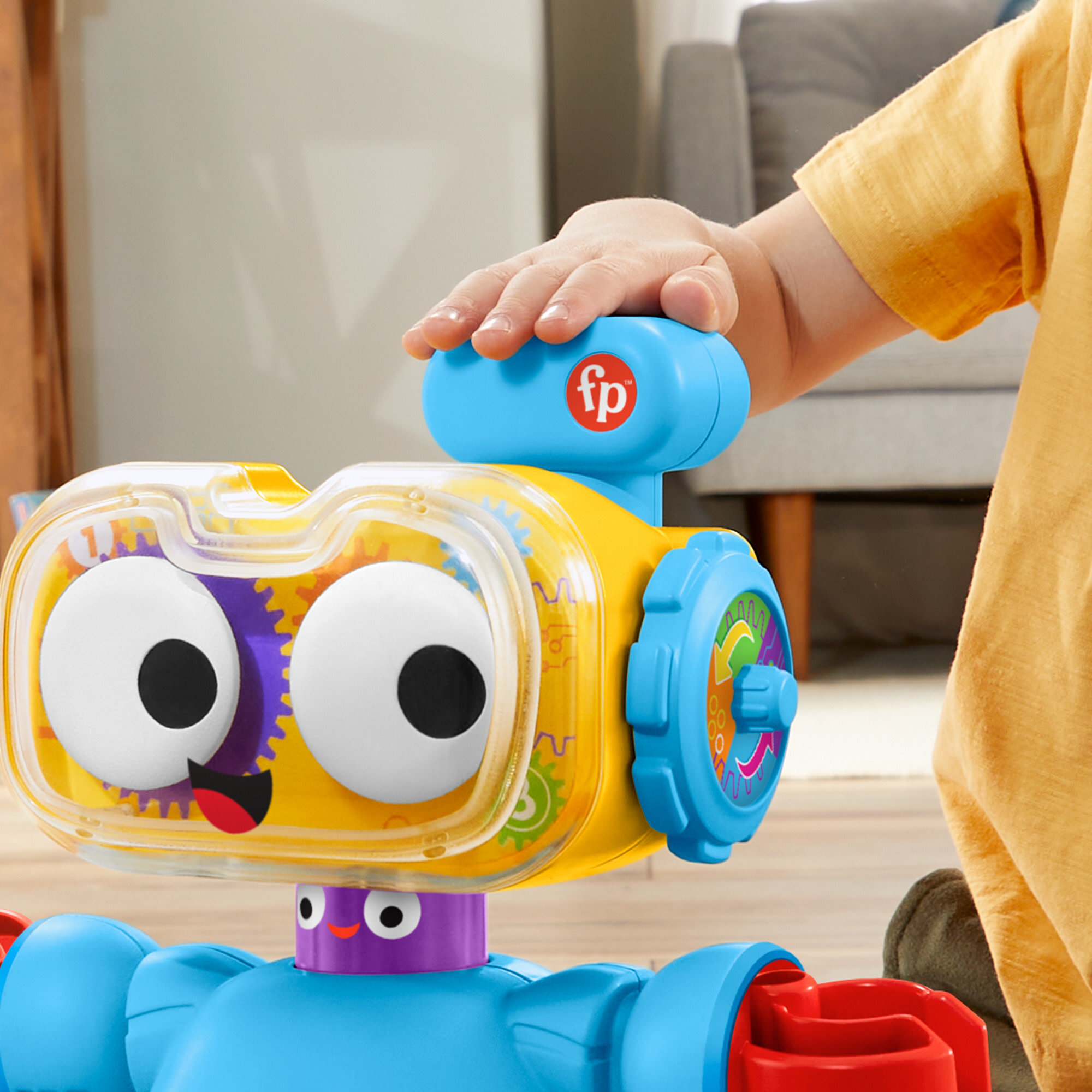 Fisher-Price 4-in-1 Learning Bot Interactive Toy Robot for Infants Toddlers and Preschool Kids - image 6 of 8