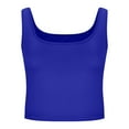 thumbnail image 5 of Dagugfen Camisole Tops for Women Square Neck Low Cut Undershirts Slim Fitted Comfy Lightweight Crop Sleeveless Shirts, 5 of 6