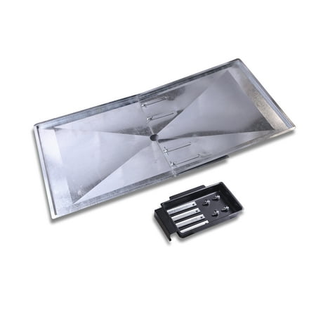 Replacement Grease Tray Set for Bbq Grill Models from Charboil, Weber, Nexgrill, Dyna Glo, Kenmore, Back-yard Grill, BHG, Uniflame and Others (Length 33" to 36", Width 14")