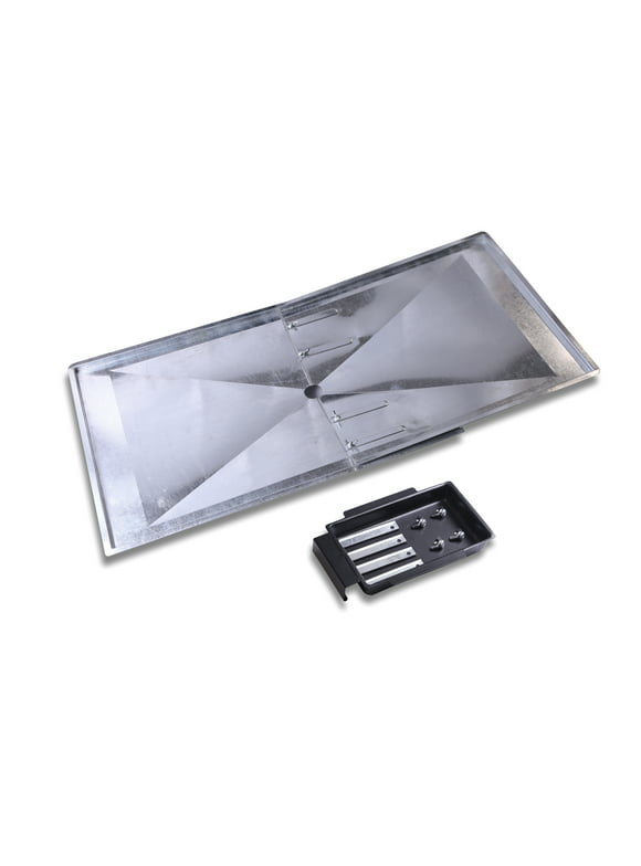 Replacement Grease Tray Set for Bbq Grill Models from Charboil, Weber, Nexgrill, Dyna Glo, Kenmore, Back-yard Grill, BHG, Uniflame and Others (Length 33" to 36", Width 14")