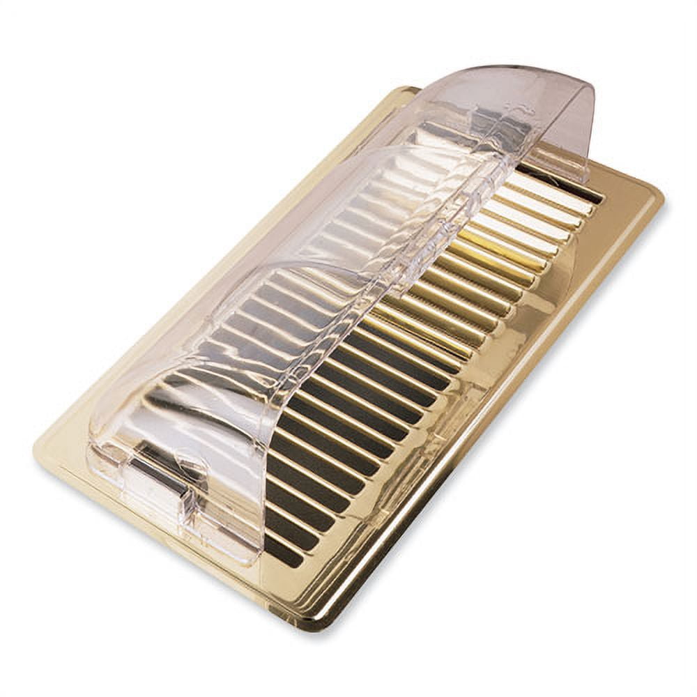 premium unbreakable air deflector, 3.87 x 9 x 2.75, clear | Bundle of 2 Each