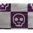 thumbnail image 4 of oneOone Georgette Viscose White Fabric Skull Craft Projects Decor Fabric Printed By The Yard 42 Inch Wide, 4 of 4