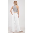 thumbnail image 3 of utcoco High Waisted Pants with Drawstrings for Women Casual Loose Wide Leg Linen Pants, 3 of 4