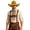 Z24-Yellow, variant on Cowboy Hat for Men Roll Up Wide Brim Shapeable Western Cowgirl Fedora Lightweight Summer Beach Outdoor Sun Protection