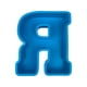 thumbnail image 1 of Molde de letras 3D para resina, jabón y velas - molde flexible de silicona para hornear, azul, de una sola pieza, 1 of 3