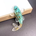 thumbnail image 1 of Creative Artificial Koi Fish Ornament Pretty Natural Crystal Desk Car Home Decor, 1 of 9