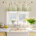 thumbnail image 4 of Valances for Windows Rod Pocket Short Curtain for Bathroom Living Room Bedroom 1 Panel 42x12in, 4 of 9